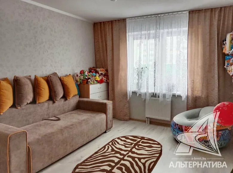 Квартира 2 комнаты 59 м² Мухавецкий сельский Совет, Беларусь
