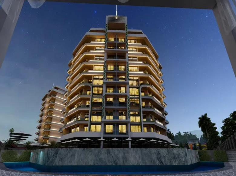 Apartamento 1 habitacion 49 m² Muratpasa, Turquía