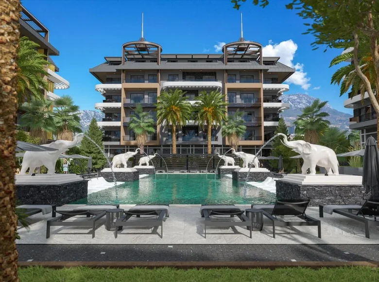 Apartment 59 m² Kargıcak, Turkey