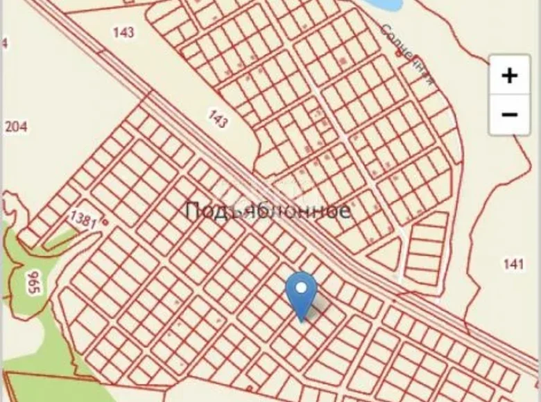 Grundstück 1 200 m² Podablonnoe, Russland