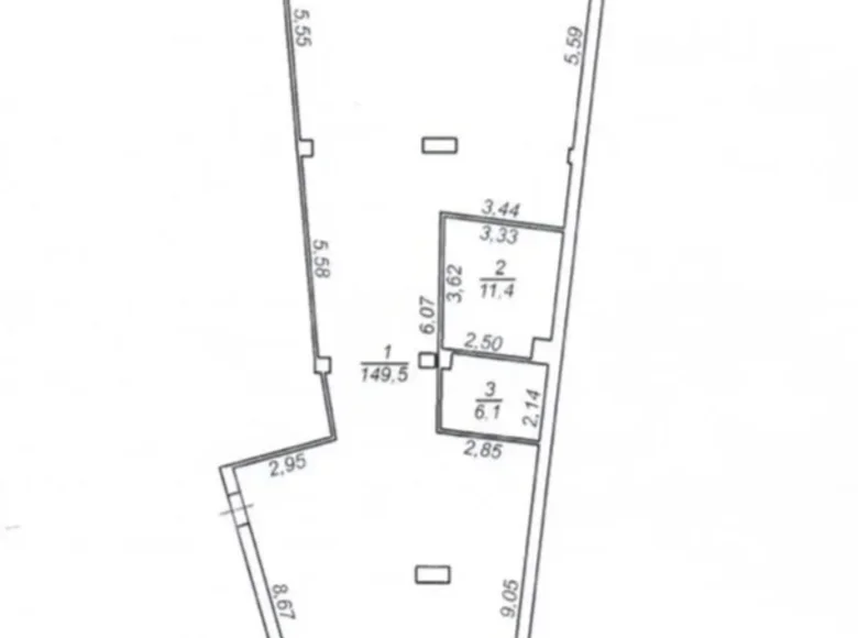 Propriété commerciale 1 733 m² à Odessa, Ukraine