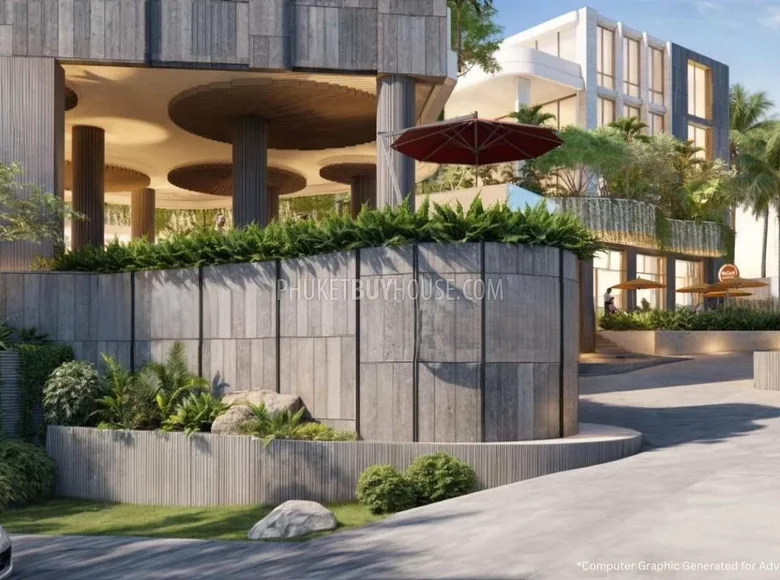 Appartement 2 chambres 65 m² Ban Bang Thao, Thaïlande