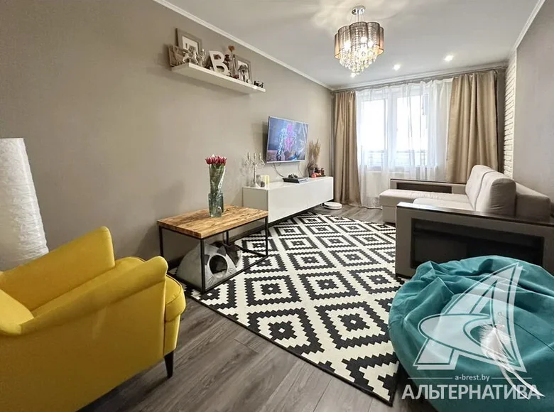 Квартира 2 комнаты 67 м² Мухавецкий сельский Совет, Беларусь