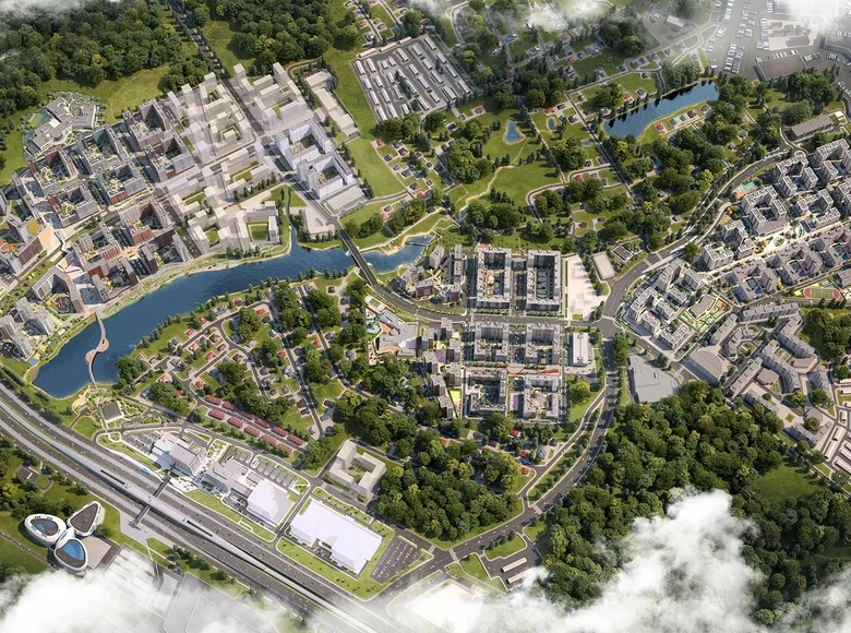 Appartement 3 chambres 73 m² Kommunarka, Russie