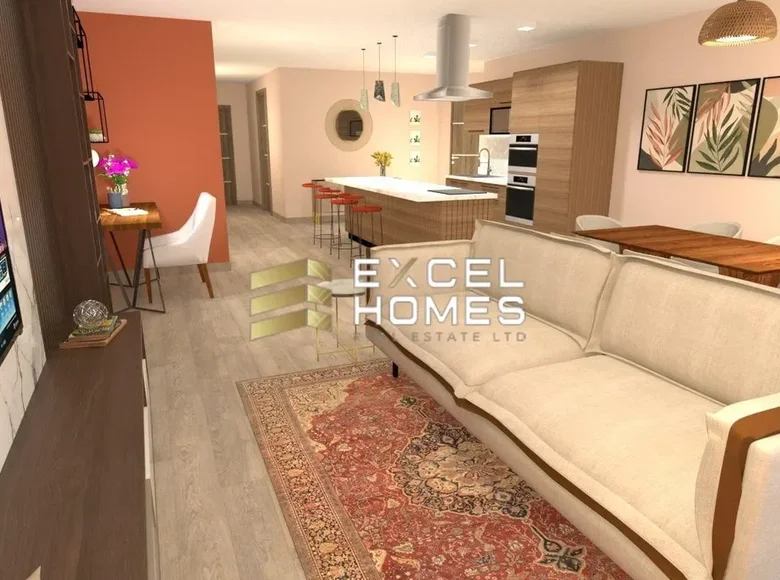 Квартира 3 спальни  Сент-Полс-Бэй, Мальта