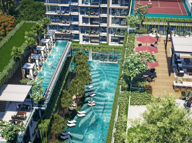 Copropriété 1 chambre 33 m² Pattaya, Thaïlande