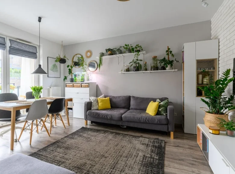 2 room apartment 45 m² Warsaw, Poland