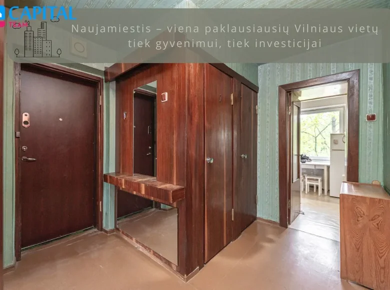 Apartamento 3 habitaciones 66 m² Vilna, Lituania