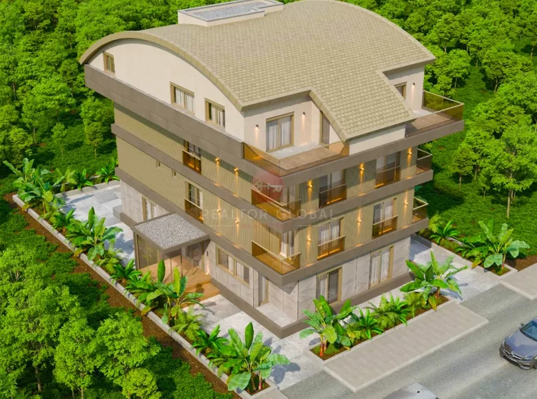 Apartamento 1 habitación 59 m² Konyaalti, Turquía