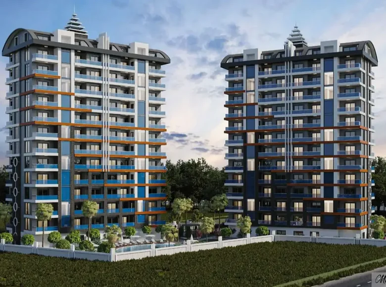 Квартира 1 комната  Махмутлар, Турция