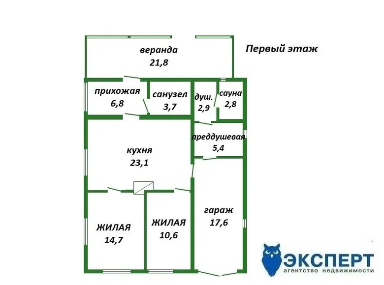 House 202 m² Astrosycki sielski Saviet, Belarus