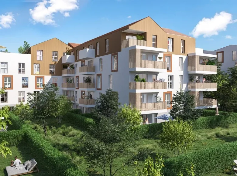 Квартира 3 спальни 63 м² Франция, Франция