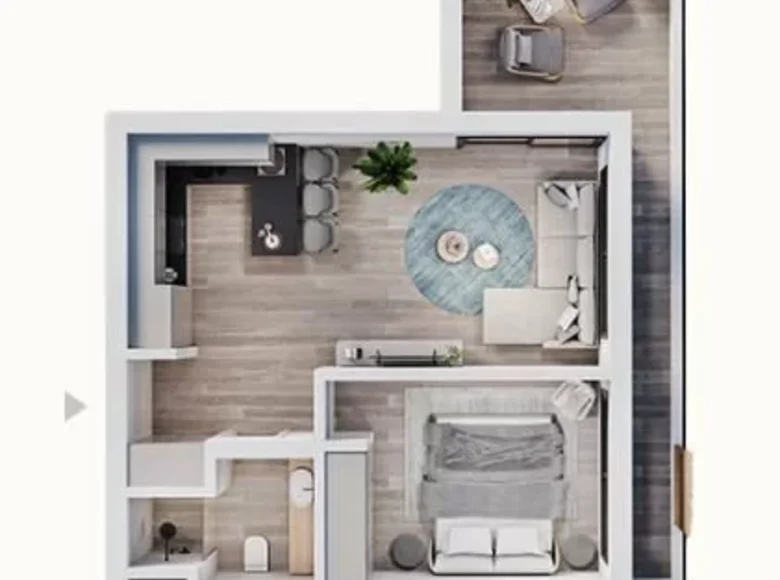 Mieszkanie 1 pokój 66 m² Limassol, Cypr