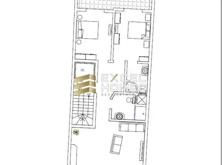 Appartement 2 chambres  Santa Venera, Malte