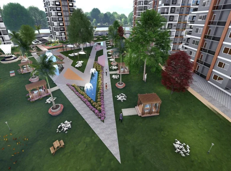 3 bedroom apartment 103 m² Akdeniz, Turkey