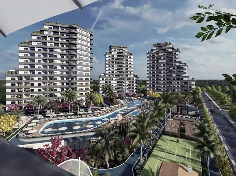 Wohnung 2 zimmer 59 m² Akdeniz, Türkei