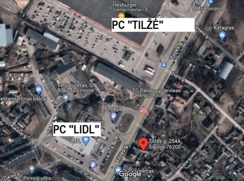 Mieszkanie 1 pokój 29 m² Szawle, Litwa