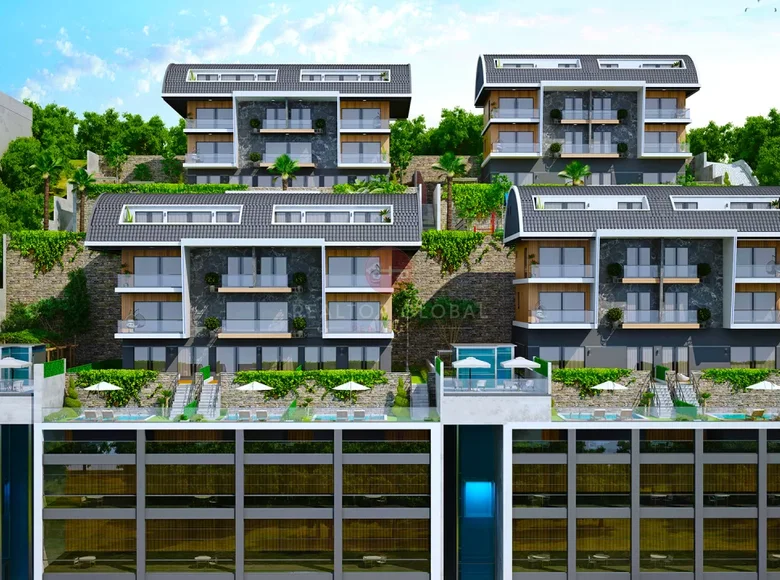 Appartement 1 chambre 214 m² Alanya, Turquie