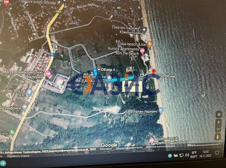 Propiedad comercial 659 m² en Obzor, Bulgaria