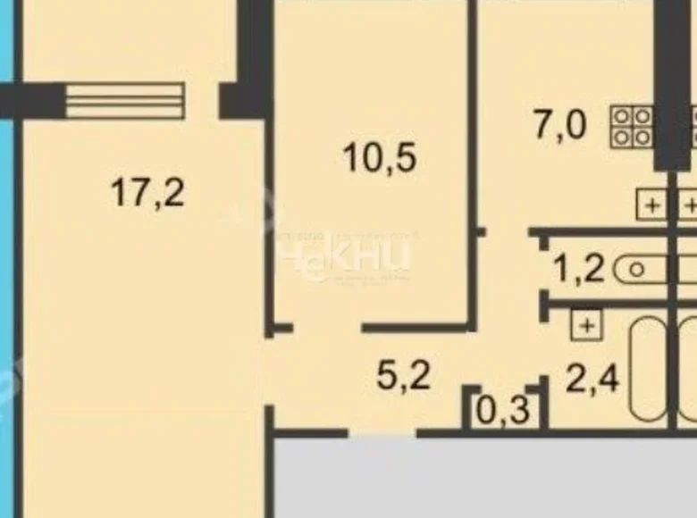 Wohnung 45 m² Nischni Nowgorod, Russland