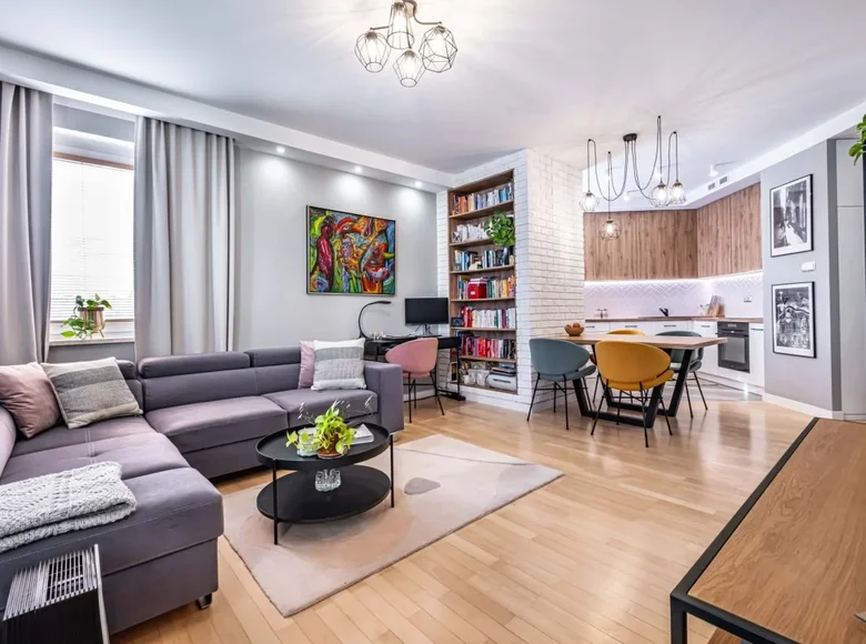 Apartamento 2 habitaciones 52 m² Varsovia, Polonia