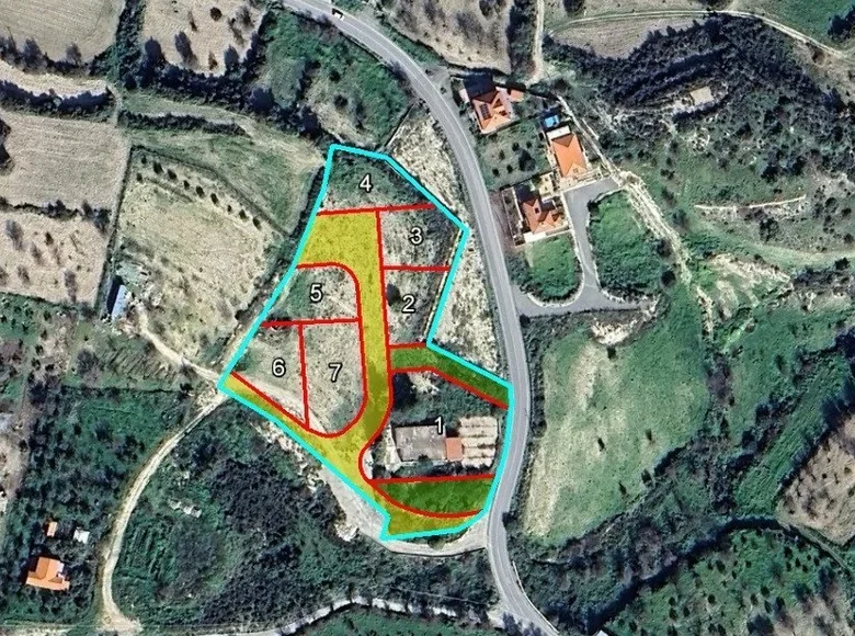 Grundstück  Kato Lefkara, Zypern