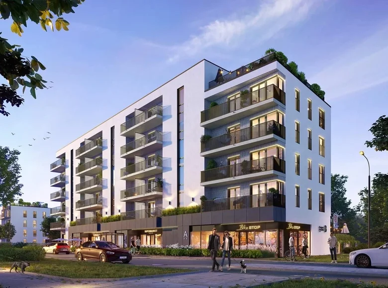 Appartement 1 chambre 26 m² Varsovie, Pologne