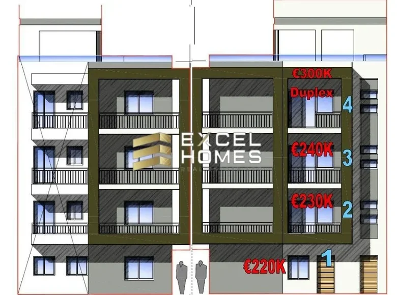 2 bedroom apartment  Żebbuġ, Malta