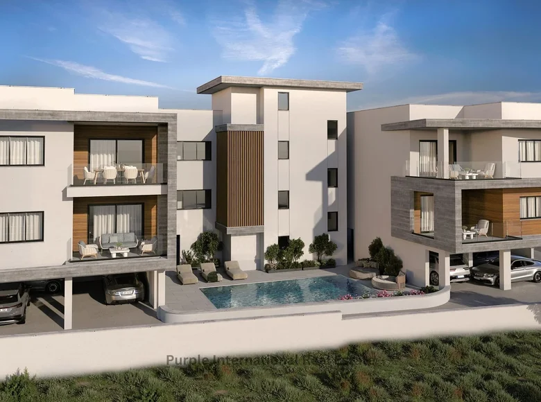 Mieszkanie 2 pokoi 85 m² Chloraka, Cypr