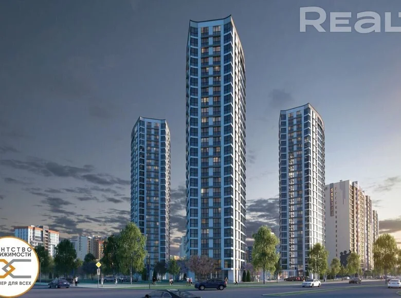 3 room apartment 56 m² Minsk, Belarus