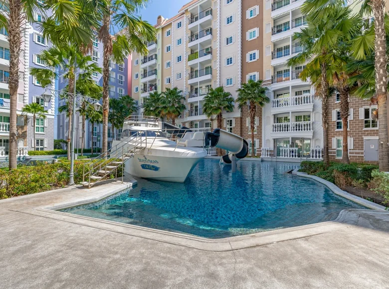 Condo z 1 sypialnią 39 m² Ban Na Chom Thian, Tajlandia