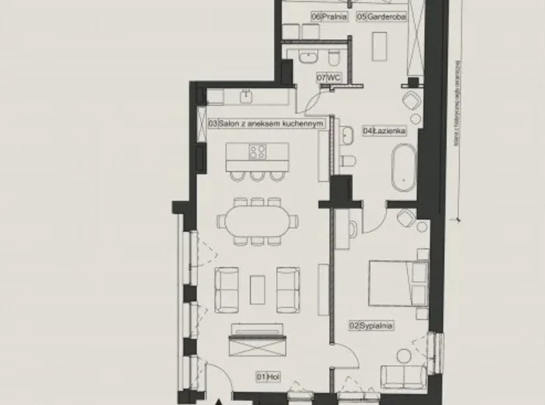 1 bedroom apartment 101 m² Gdańsk, Poland