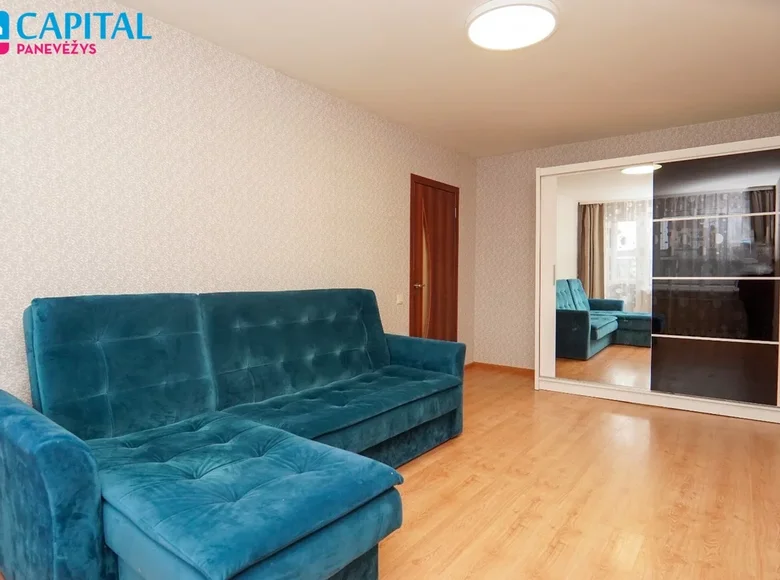 1 room apartment 36 m² Panevėžys, Lithuania
