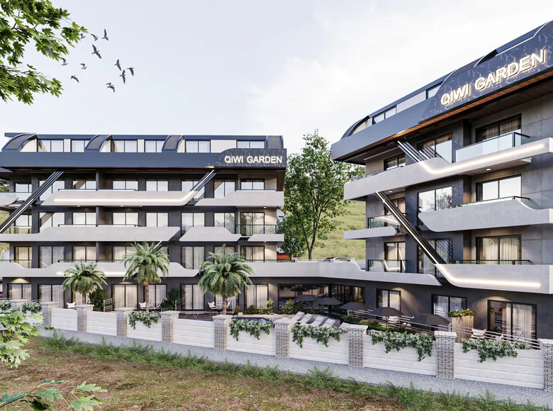 Apartamento 2 habitaciones 46 m² Ciplakli, Turquía