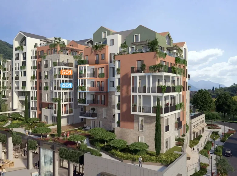 1 bedroom apartment 68 m² Tivat, Montenegro