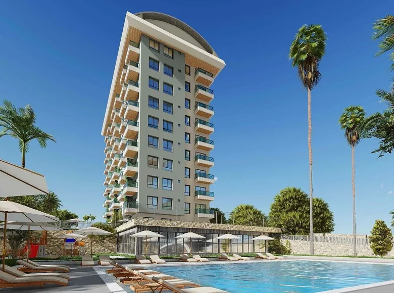 Mieszkanie 2 pokoi 65 m² Mahmutlar, Turcja