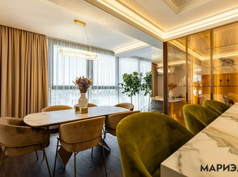 3 room apartment 128 m² Minsk, Belarus