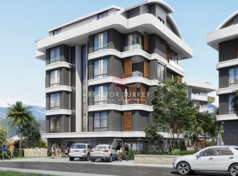 Квартира 1 комната 40 м² Оба, Турция