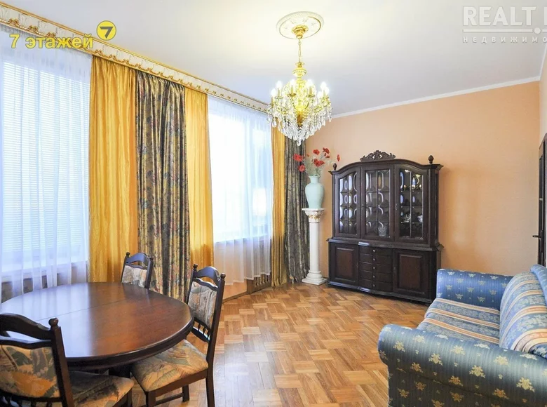 2 room apartment 60 m² in Minsk, Belarus