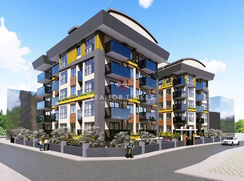 Apartamento 1 habitación 55 m² Alanya, Turquía