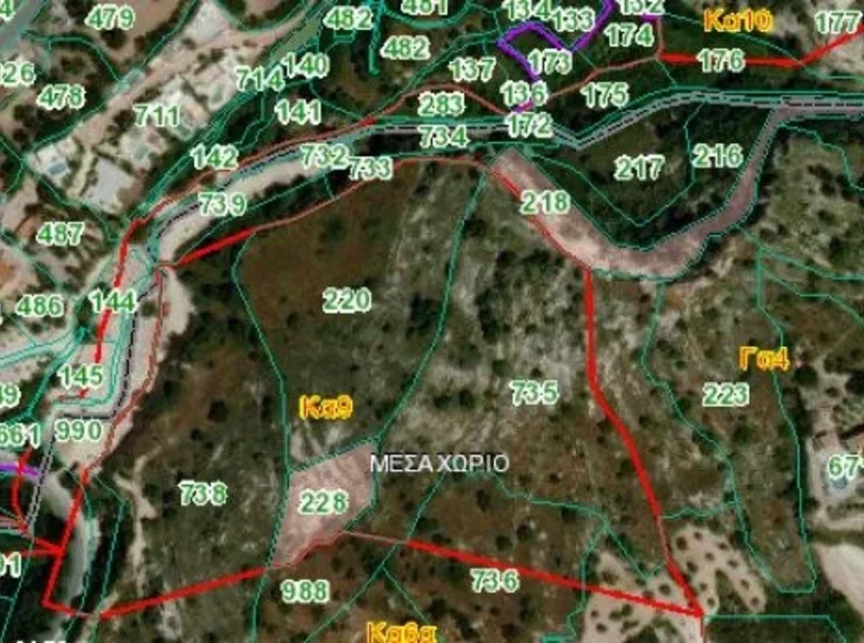 Wohnung 10 034 m² Mesa Chorio, Zypern