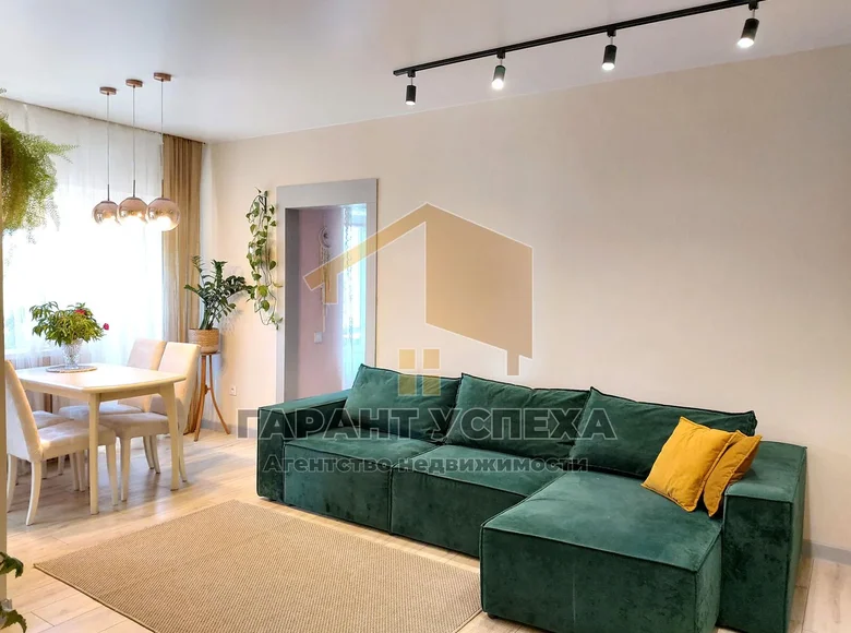 Appartement 2 chambres 44 m² Muchaviecki sielski Saviet, Bélarus