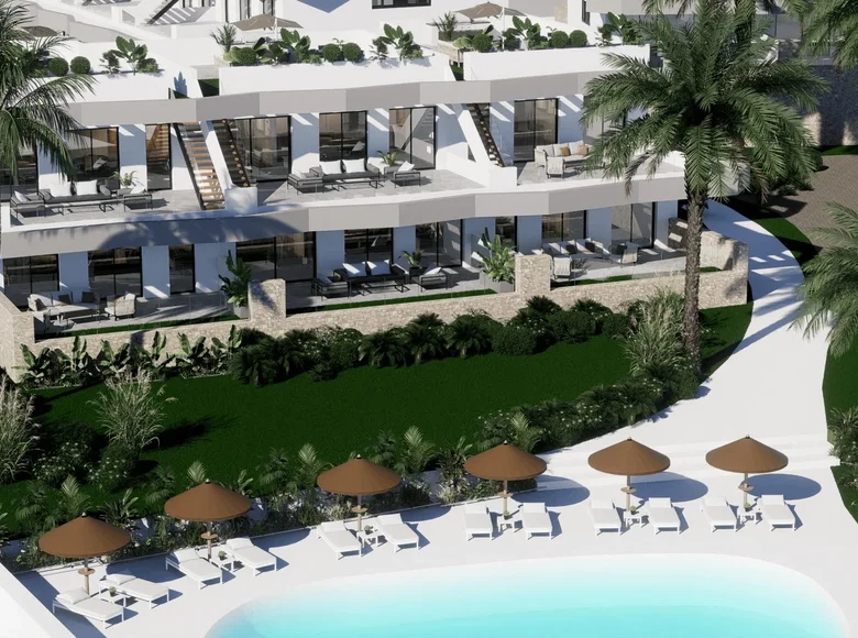 Bungalow z 2 sypialniami 160 m² Finestrat, Hiszpania