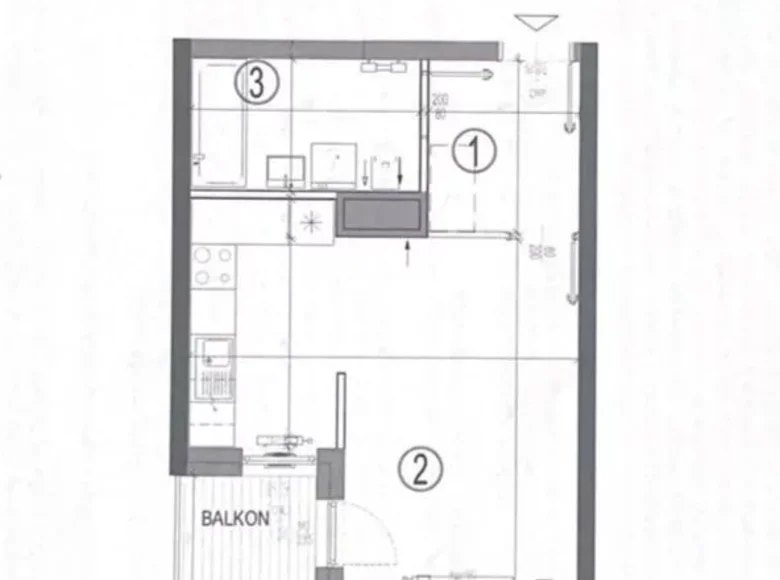 Apartamento 1 habitación 31 m² Varsovia, Polonia
