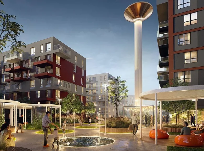 Appartement 2 chambres 49 m² Poznan, Pologne