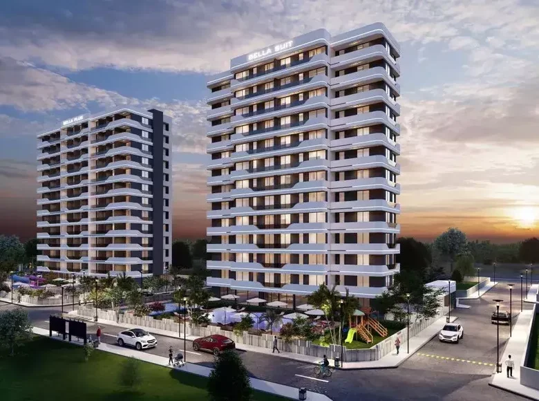 Mieszkanie 2 pokoi 61 m² Erdemli, Turcja