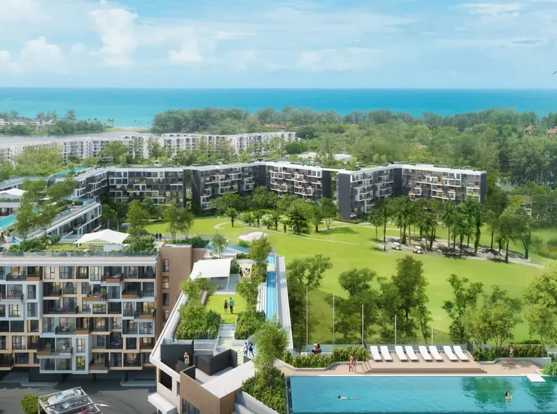 Квартира 2 комнаты 34 м² Choeng Thale, Таиланд