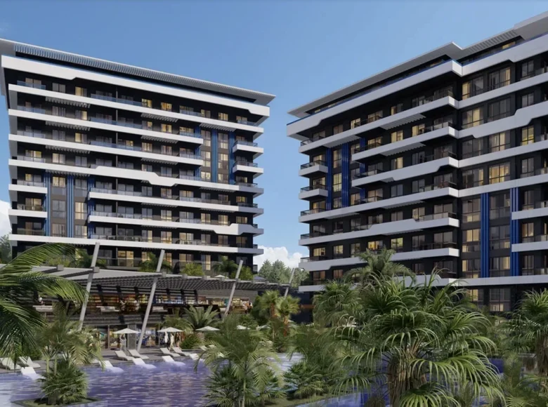 Appartement 2 chambres 56 m² Alanya, Turquie