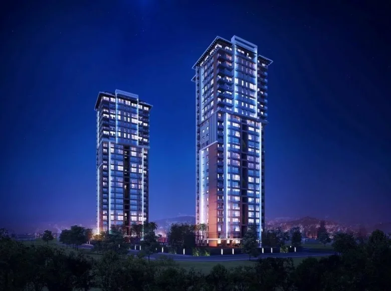 Квартира 1 спальня 59 м², Турция