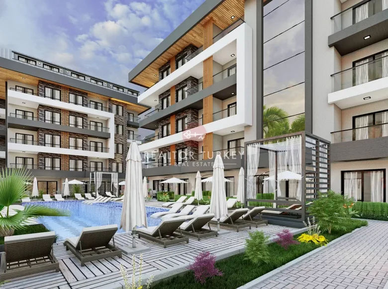 Wohnung 1 zimmer 45 m² Oba, Türkei